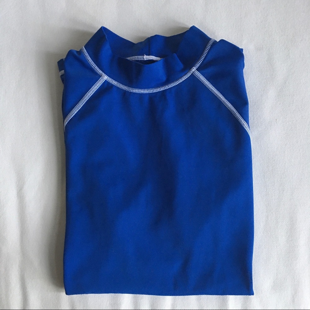 Blue Rash Guard by Lands End